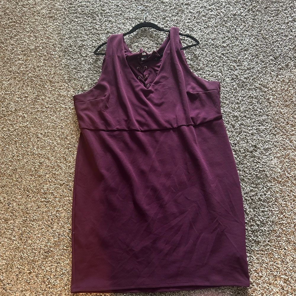 Torrid Purple Midi Dress